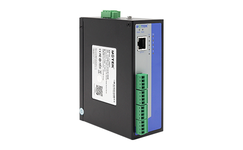 工业级4口串口转以太网服务器_UT-D6804MT 10/100M 转4口RS-485/422串口服务器