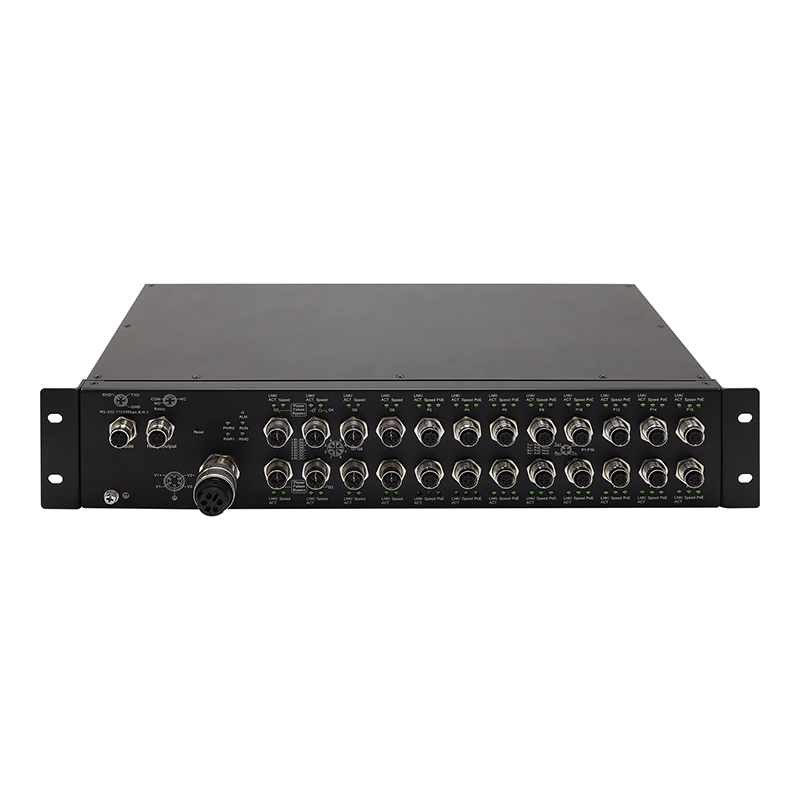 M12工业级2U机架式以太网交换机