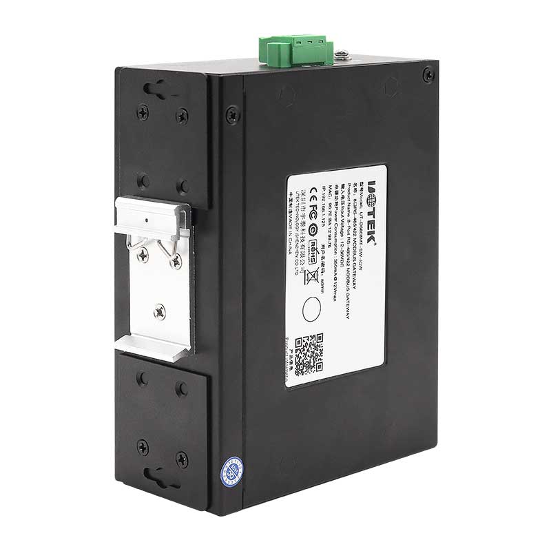 导轨式8口隔离型Modbus网关