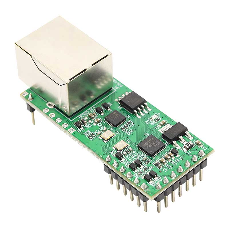 TCP/IP转2路TTL模块