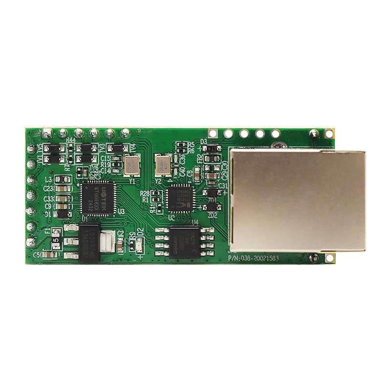 TCP/IP转2路TTL模块