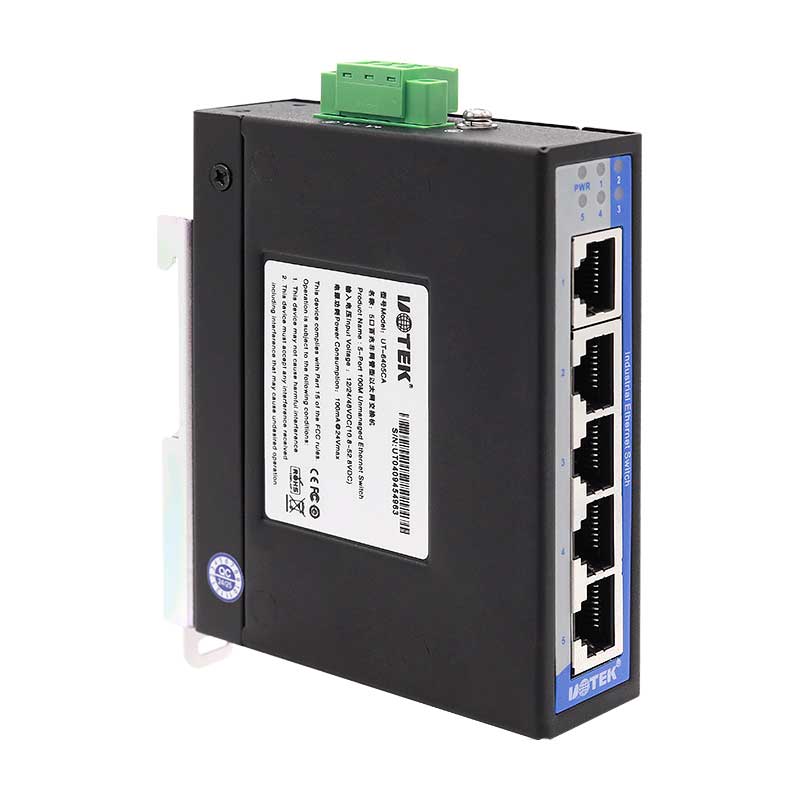 5口百兆非网管型以太网交换机