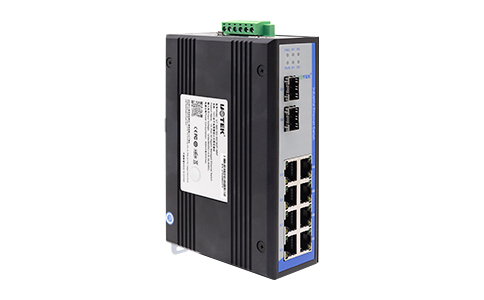工业以太网交换机_UT-62010G系列 10口全千兆网管型以太网交换机