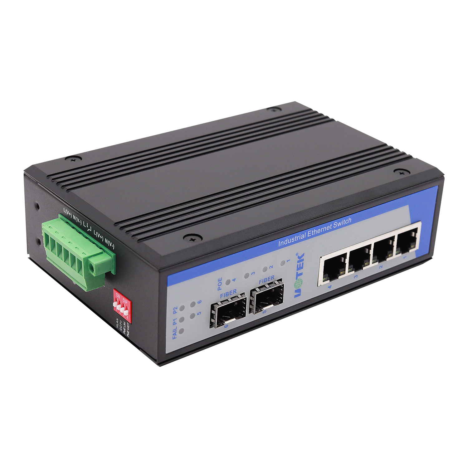 6口以太网POE交换机