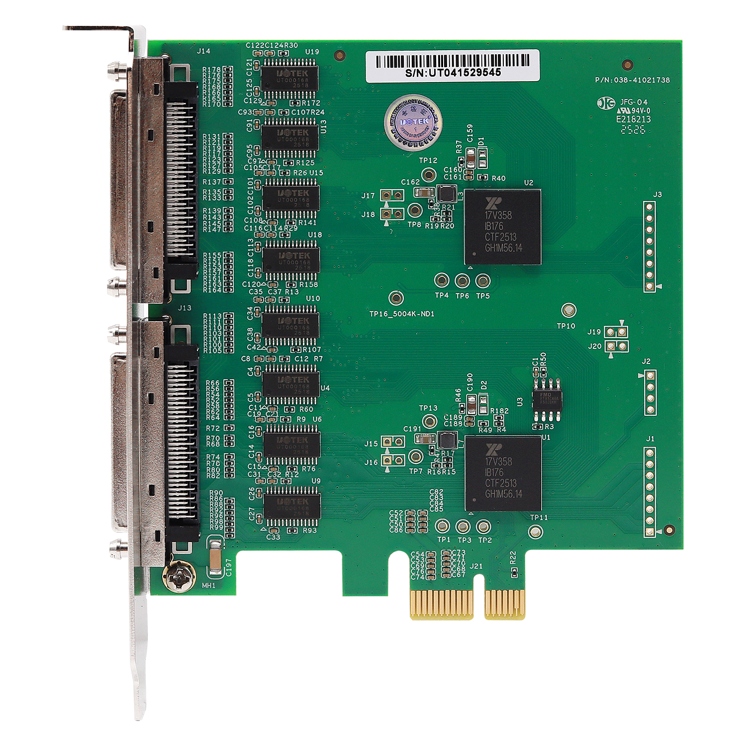 16口 RS-232 PCI-E 多串口卡