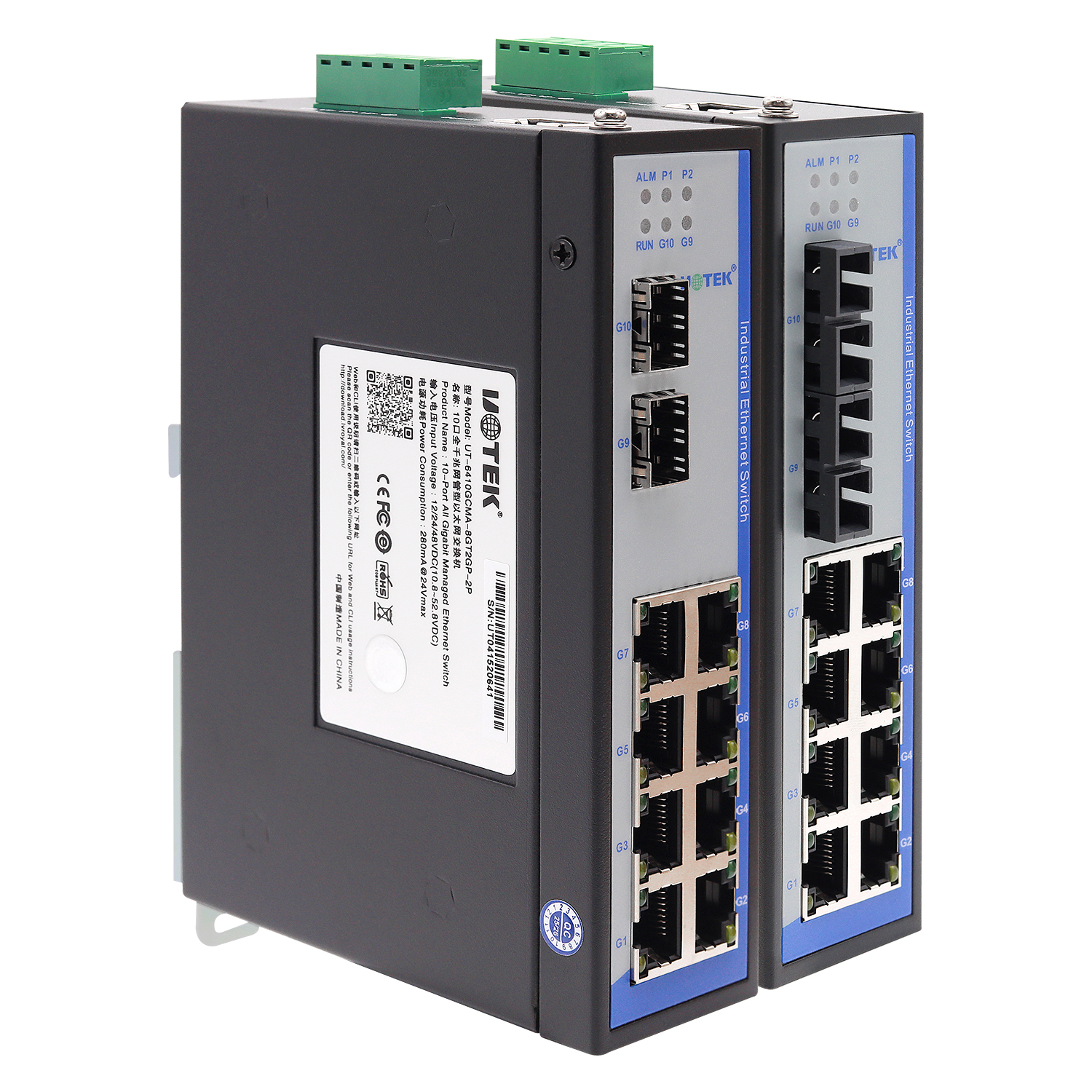 10口全千兆网管型以太网交换机