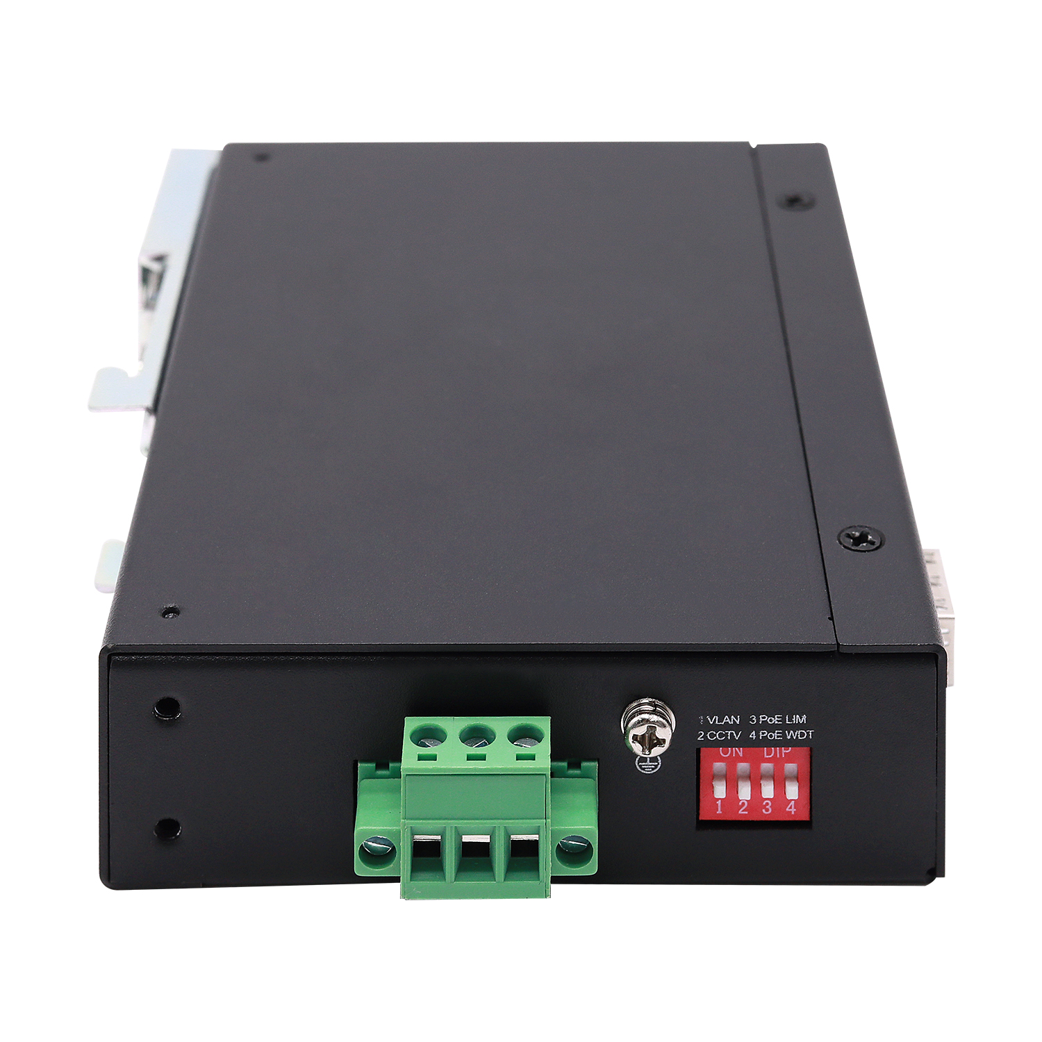 4口千兆POE光纤收发器