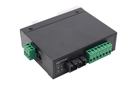 UT-6801S-SM-SC-20  导轨式1口RS232/485/422 串口服务器