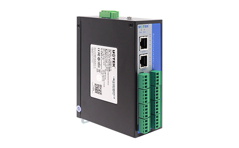 UT-D6808MTE-CN 导轨式8口RS-485/422串口服务器