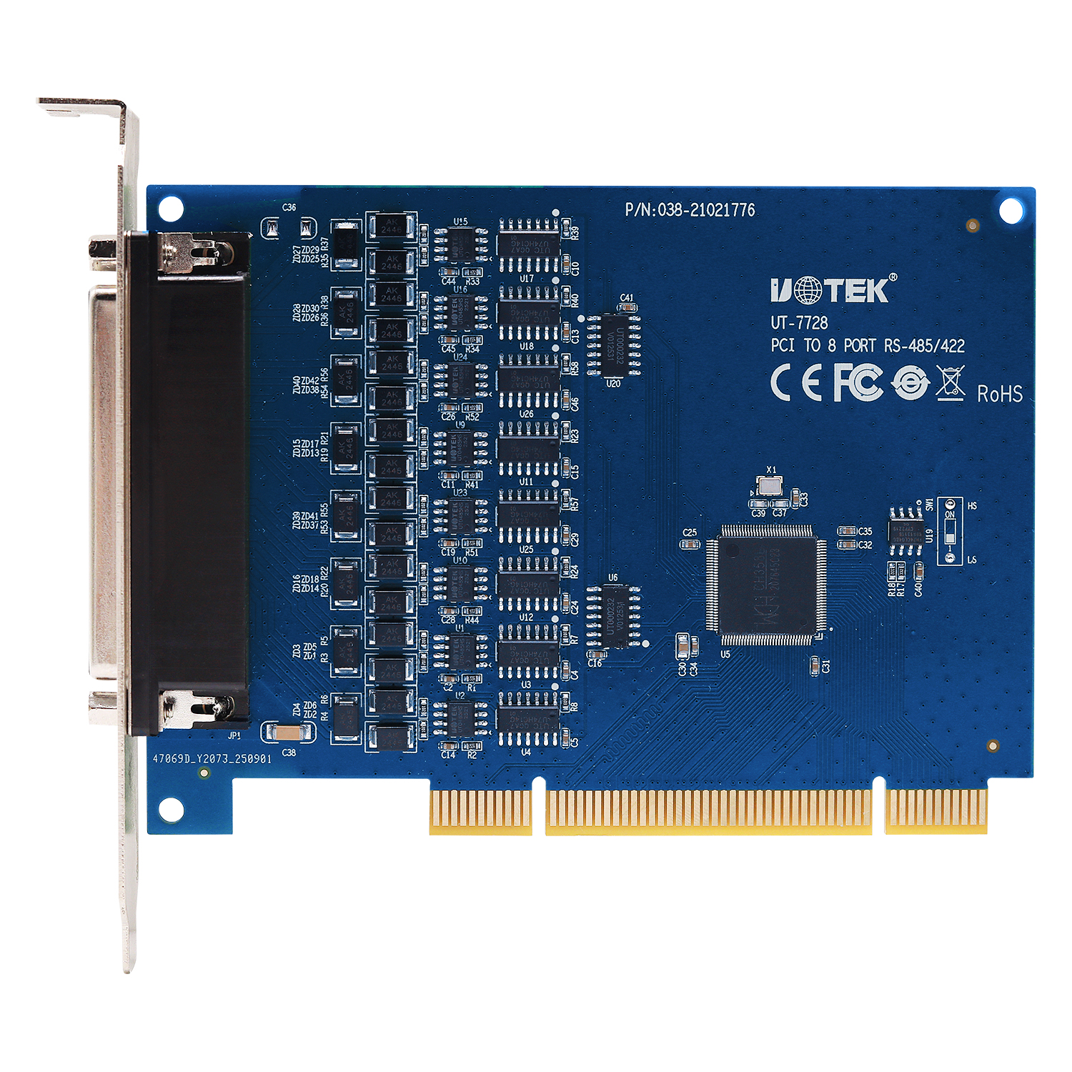 PCI转8口RS-485/422多串口卡