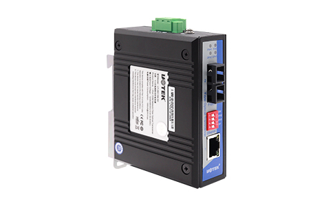 以太网百兆工业级光纤收发器_UT-2601系列 1口百兆网络光纤收发器