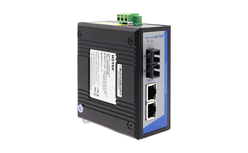 工业以太网光纤转换器_UT-2602-220 2口百兆网络光纤收发器