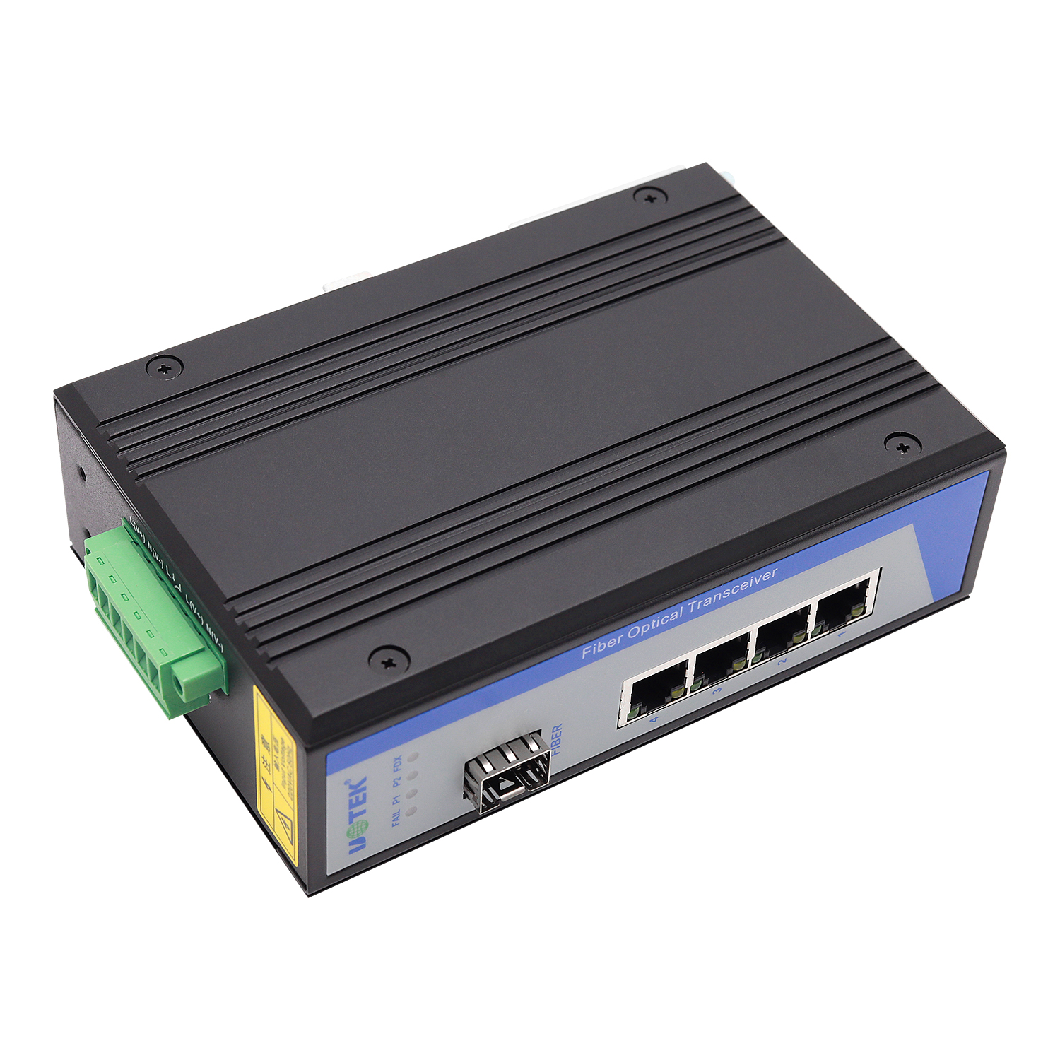 4口千兆光纤收发器