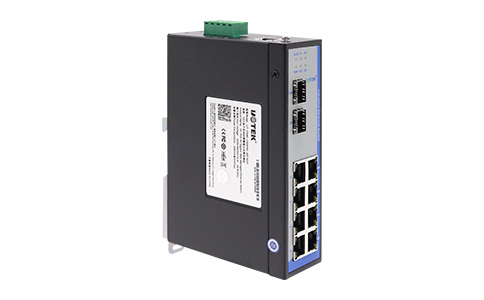 工业千兆网管型网络交换机_UT-CN60-10GKWF-8GT2GP 10口全千兆Web网管型以太网交换机