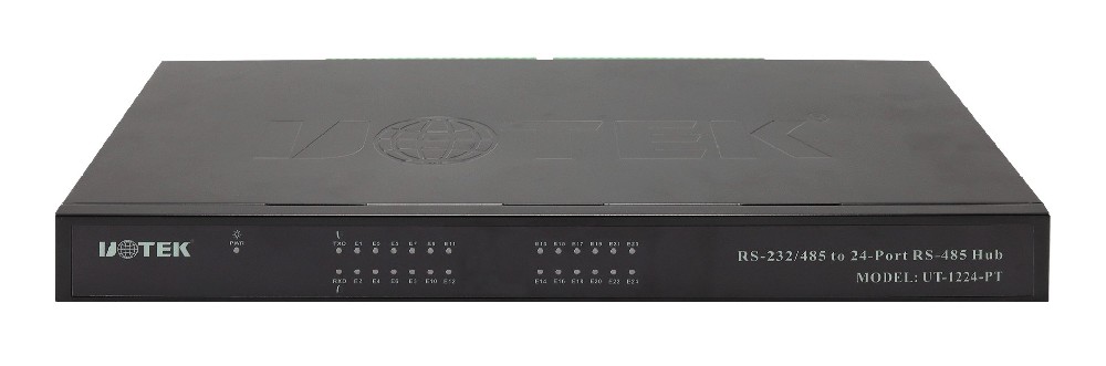UT-1224-PT RS-232/485转24口RS-485集线器HUB