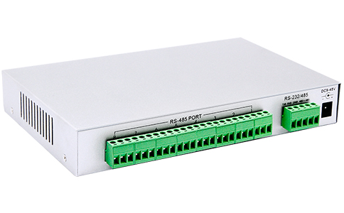 工业级串口转PORT集线器_UT-1208 RS-232/RS-485转8口PORT RS-485集线器