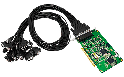 工业PCI转多串口转换卡_UT-7516 PCI转16口RS-232高速串口卡