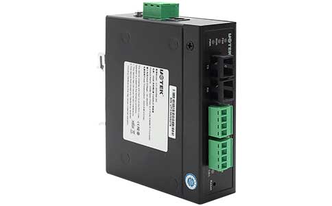 工业级光纤转CAN-bus转换器_ UT-6502XX-XX 100M光纤转2路CAN BUS转换器