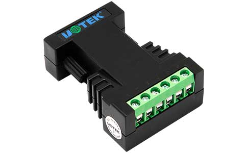 工业接口转换器_UT-2127 RS-232转RS-485/422无源光电隔离防雷转换器