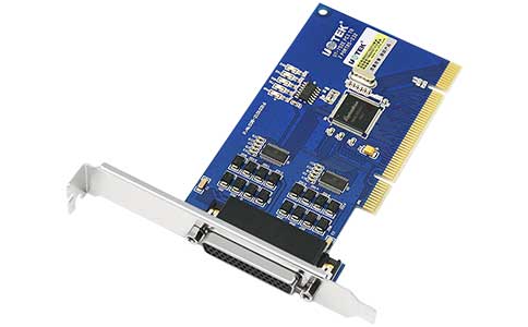 工业级高性能多功能串口通信卡_UT-752E PCI转2口RS-232高速串口卡