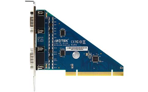 工业级PCI多串口通信卡_UT-7702 PCI转2口RS-232多串口卡
