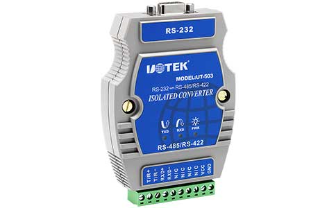 高速光电隔离型工业转换器_UT-503高性能RS-232转RS-485/422光电隔离转换器
