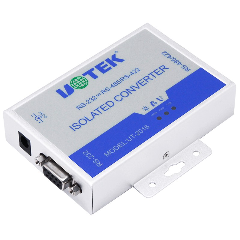 光隔防雷型RS-232转RS-485/422壁挂式转换器