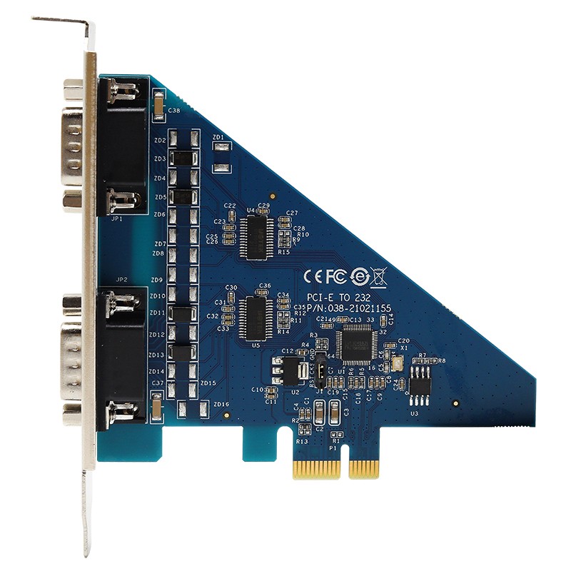 PCI-E转2口RS-232多串口卡