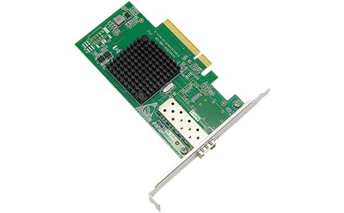 以太网工业级万兆光纤网卡_UT-N7091-TX 1端口10G开放式SFP+网卡