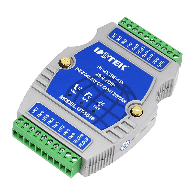 数字量8通道光隔湿接点I/O输入模块