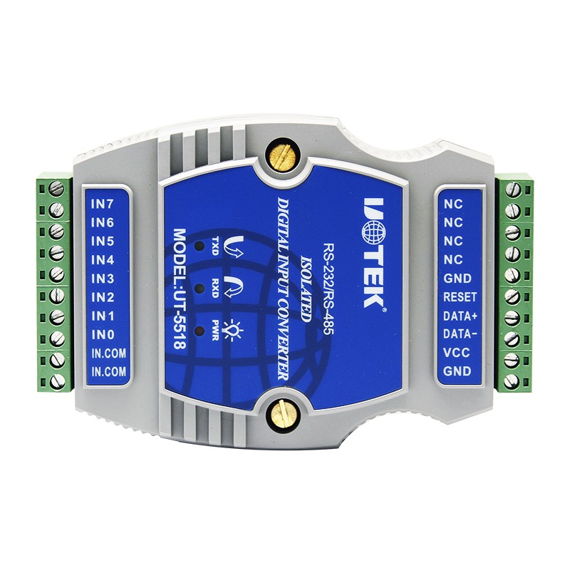 数字量8通道光隔湿接点I/O输入模块