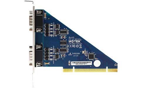 工业级多功能串口通信转换卡_UT-7722 PCI转2口RS-485/422多串口卡