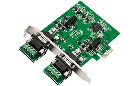 工业PCI-E转CAN卡_UT-702C PCI-E转2口CAN卡