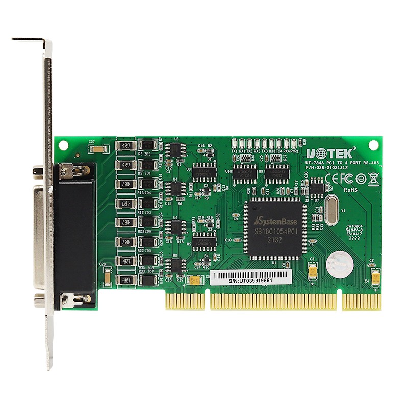 UT-734A工业级4口串口卡