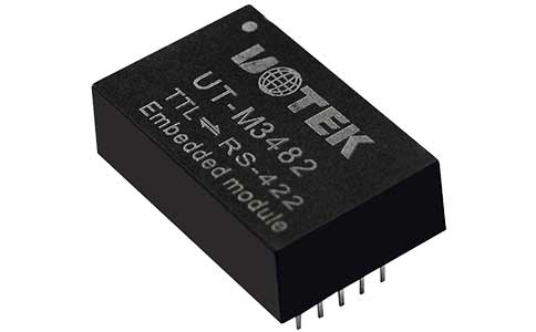 工业串口通信自动收发模块_UT-M3482 TTL转RS-485/422（3.3V）模块