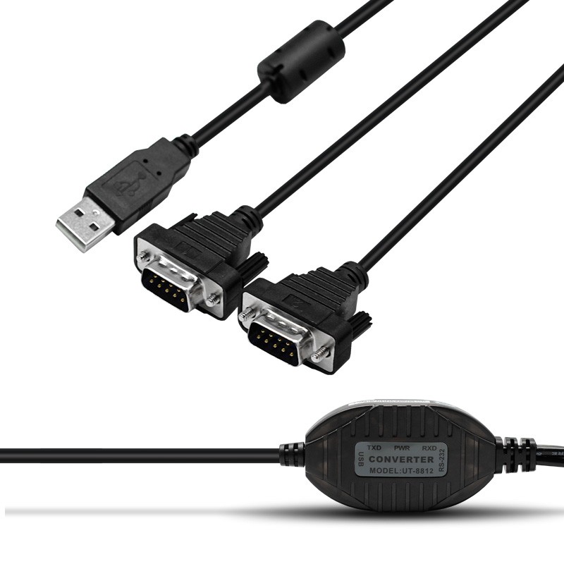 USB转二口 RS-232转换器